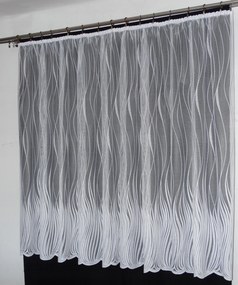 Mg Függöny 3998/4073 Fehér 170x180cm Kész Szalaggal K