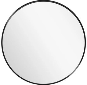 Globo B992545 - 60 cm átmérőjű falra szerelhető tükör, fekete