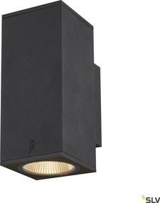 SLV ENOLA SQUARE 1003419 Fali lámpa 2x20W/LED 3000/4000K 1660/1900LM IP65