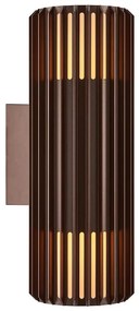 Nordlux - Kültéri fali lámpa ALUDRA 2xE27/15W/230V IP54 barna