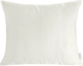 Párnahuzat 50X70 krémszínű sima pamut-szatén