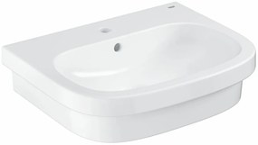 Mosdó lapra Grohe Euro Ceramic 60x48 cm fehér színben fényes felülettel középső nyílással 3933700H