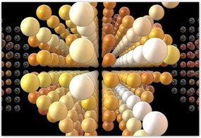 Poszterek 200x135 Narancssárga absztrakt