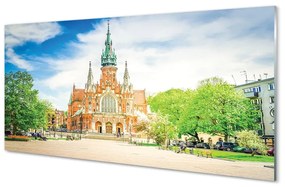 Üvegképek Krakow Cathedral 120x60cm 2 fogas