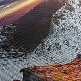 Kép - Téli hegyi panoráma (70x50 cm)