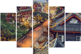 Kép - Qintai Road, Chengdu, Kína (150x105 cm)