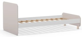 Krémszínű borovi fenyő gyerekágy 90x190 cm Nora – Marckeric