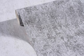 Vinil tapéta Flizelin strukturált szürke Csillámos utánzat zsák 10 m