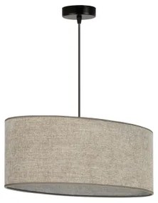 Duolla - Csillár zsinóron OVAL 1xE27/15W/230V barna