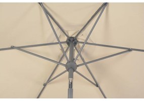Bézs napernyő ø 300 cm Roja - Rojaplast