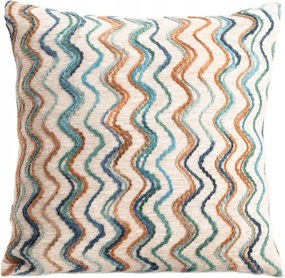 Gimena párnahuzat strukturált többszínű mintával 45x45cm Homla