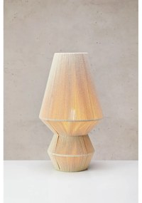 Natúr színű asztali lámpa textil búrával (magasság 54 cm) Razzo – Markslöjd
