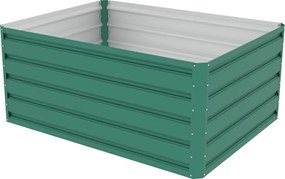 Emelt virágágyás G21 Daisy 120 x 90 x 52 cm, fém,zöld