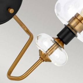 Elstead Lighting ARMAND DL-ARMAND2-AB Fali lámpa 2x40W/E14