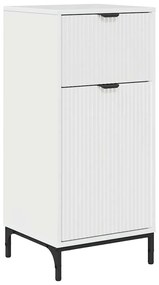 Fürdőszoba bútor szett Magas Fényű Fehér Műanyag fa, fém