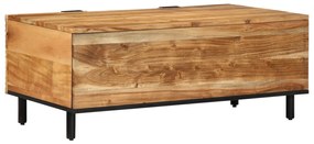Kávézóasztal 100x54x40 cm Tömör akácfából