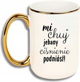 Bögre Nagy Fehér Arany Rant Vicces Ajándék Nekem Nyomás Emelte