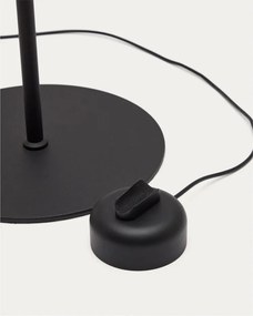 Fekete LED dimmelhető állólámpa (magasság 160 cm) Orey – Kave Home