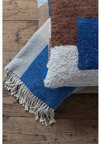Levendula színű-bézs takaró 125x190 cm Brick – Mette Ditmer Denmark
