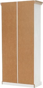 vitrines szekrény, északi sosna/vadtölgy, ROYAL W4D