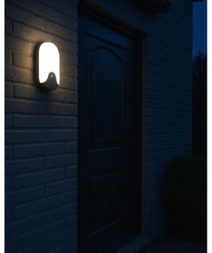 LED kültéri fali lámpatest mozgásérzékelővel LED/18W/230V IP44 antracit