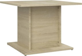 vidaXL sonoma tölgy színű szerelt fa dohányzóasztal 55,5x55,5x40 cm