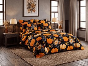 Mikroplüss ágyneműhuzat PUMPKINZA színes kivitel Ágyneműhuzat mérete: 2 db 70 x 90 cm | 200 x 220 cm