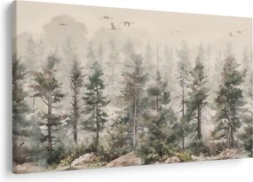 Kép - Fenyőerdő I., akvárium (90x60 cm)