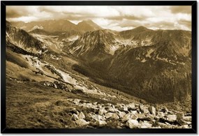 Poszterek keretben 60x40 Tátra Lengyel hegyek Kilátás