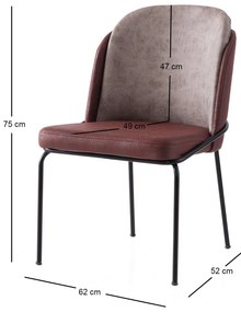Étkezőszék szett (2 db) Dore - 197 V2