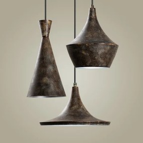 Csillár zsinóron TOM 3xE27/40W/230V szürke