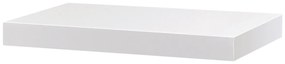 Fali polc P-023 WT2 fehér matt, 40 x 24 x 4 cm, matt