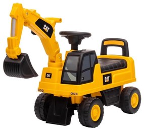 Buddy Toys Push autó kotrógép CAT 2xAA sárga/fekete 57002788