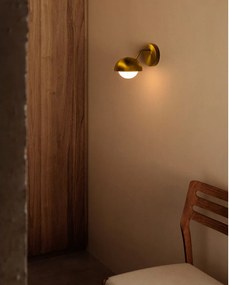 Aranyszínű fali lámpa ø 15 cm Lonela – Kave Home