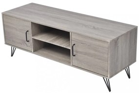 szürke TV-szekrény 120 x 40 x 45 cm