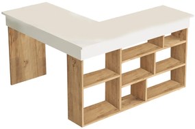 Design sarok íróasztal Daisy fenyő