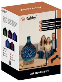 Aroma diffúzor-párásító 200ml Ruhhy 26682
