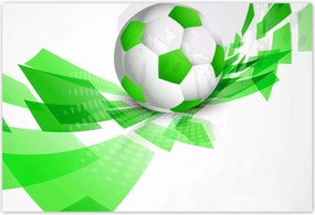 Poszterek 200x135 Zöld focilabda