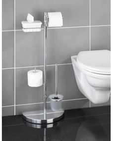 WENKO 196022500 - WC-központ SPACE MARVEL 34x84,5 cm ezüst/szatén