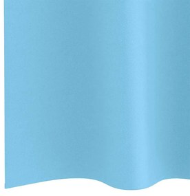 Függönyök függönyökkel 2 pcs Világos kék 140x140cm Poliészter