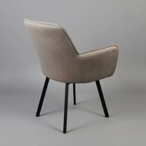 AMELIA étkezőszék taupe színben