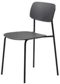 Fekete étkezőszék szett 2 db-os Kirkland – Unique Furniture