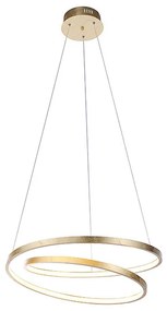 Dizájnos függesztett lámpa, 55 cm, LED-del szabályozható - Rowan