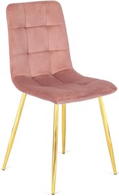 Rózsaszín Bársony Étkezőszék YORK