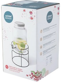Altom Üveg italadagoló állvánnyal 4 l