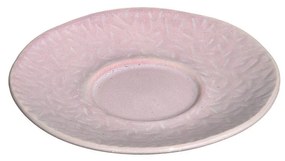 LEONARDO MATERA rózsaszín alátét kávés-teás csészéhez 15cm