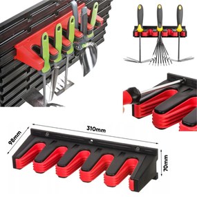Kistenberg Akasztótartó MULTI HOLDER 310x98x70 fekete