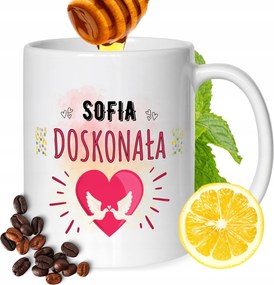 Bögre Szófia Barátnők Feleségek Ajándék Nyomtatott Fehér 330ml