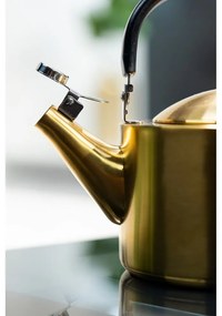 Aranyszínű rozsdamentes acél vízforraló kanna 1,5 l Diamante – Vialli Design
