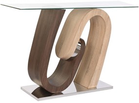 WAVE modern üveg konzolasztal - 120cm